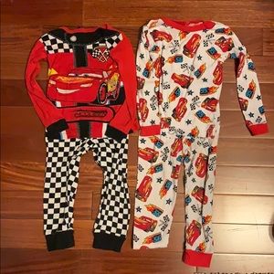 Disney Pixar Cars Pajamas. Set of 2